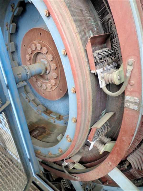 Asea Abb 12' X 6.5' Single Drum Mine Hoist)